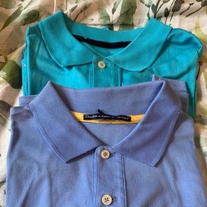 Ralph Lauren Womens Cap sleeve cotton polo shirt Size M